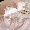 Cotton National Embroidery Four-piece Set - Qimeng Flower Room