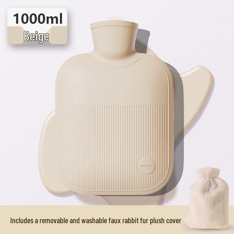 Hot Water Bottle - Large & Small Sizes for Warming, Menstrual Relief, Hand or Bed Warmer