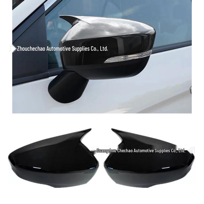Mitsubishi ASX Eclipse Cross Carbon Fiber Rearview Mirror Cover, Horn-Shaped