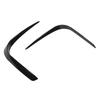1 Pair Front Bumper Spoiler Bright Black Left Right Splitter Trim Fit For X5 G05 M Sport 2019 To