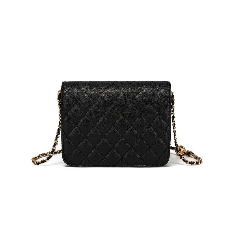 Fashionable Women's Bag Chic Chain Bag Single-shoulder Crossbody Bag Diamond-shaped Bag