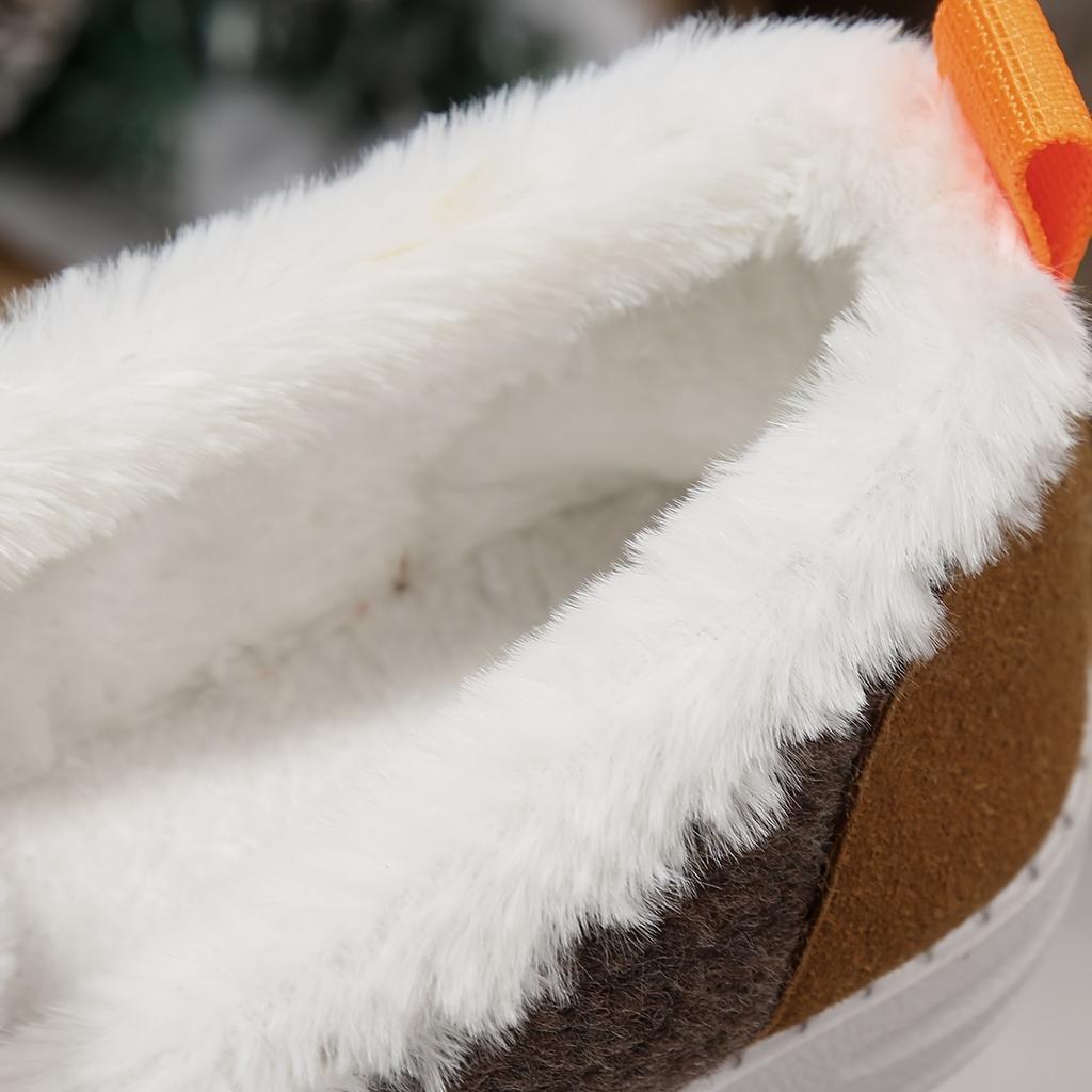Winter Cute and Fashionable New Women'S Velvet Women Shoes Comfortable, Soft, Warm, and Fashionable Women Single Shoes