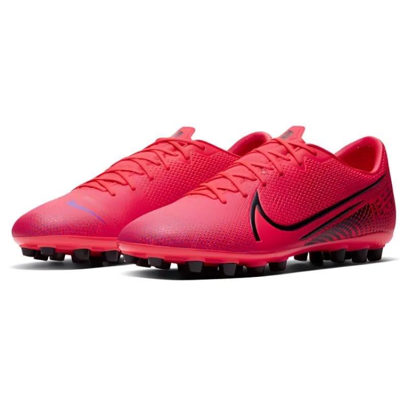 Nike Vapor 13 Academy Ag Artificial Grass 'Red Black' (Unisex) Soccer Shoes BQ5518 606