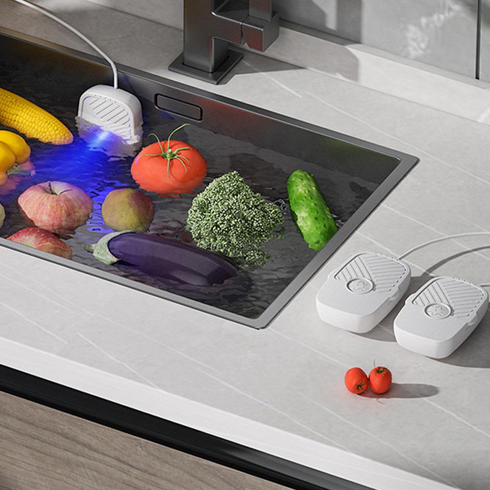 Fruit And Vegetable Washing Machine Portable Ultrasonic Food Cleaner USB Food Purifier Compact Design Cleaning Tool For Home