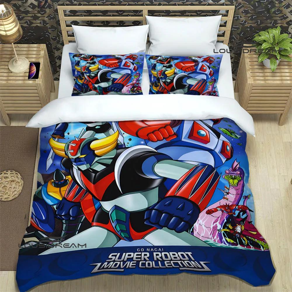 Bedding Sets UFO ROBO GRENDIZER GOLDORAK exquisite bed supplies set duvet cover comforter set bedding set luxury birthday gift
