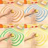Three Sizes Colored Line Kitchen Non-Slip Chopping Blocks Tool Flexible Transparent Cutting Board Kitchen Pp Cutting Boards