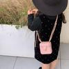 Stilvolle und trendige koreanische Mini-Box-Tasche für Kinder mit Ketten-Design in verschiedenen Farben