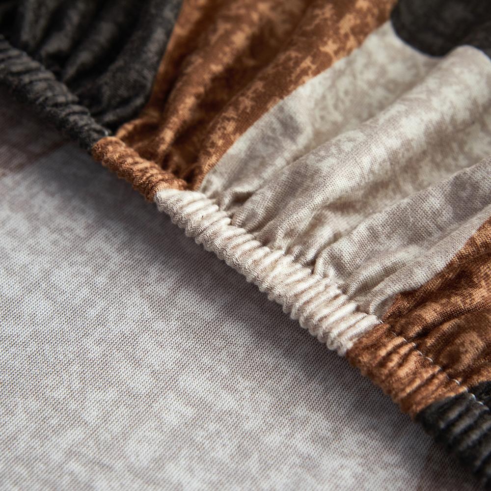 Printing Sofa Cushion Covers Elastic Cover Protective For Living Room Office Washable Removable L -Shaped Sofa Seat Covers Hotel