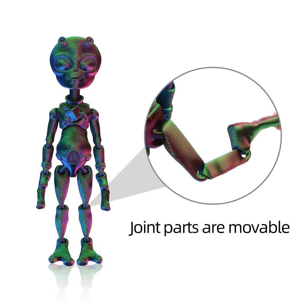 Alien model ornament joint can be moved Halloween creative toy gift decompression parent-child interaction