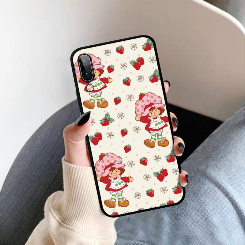 Carcasa de telefon Strawberry Shortcake Girl pentru OPPO A9 A7 A3S A1K F5 Reno 2 Z Realme 6 5 Pro C3 Vivo Y91C Y51 Y31 Y19 Y17 Y11 V17