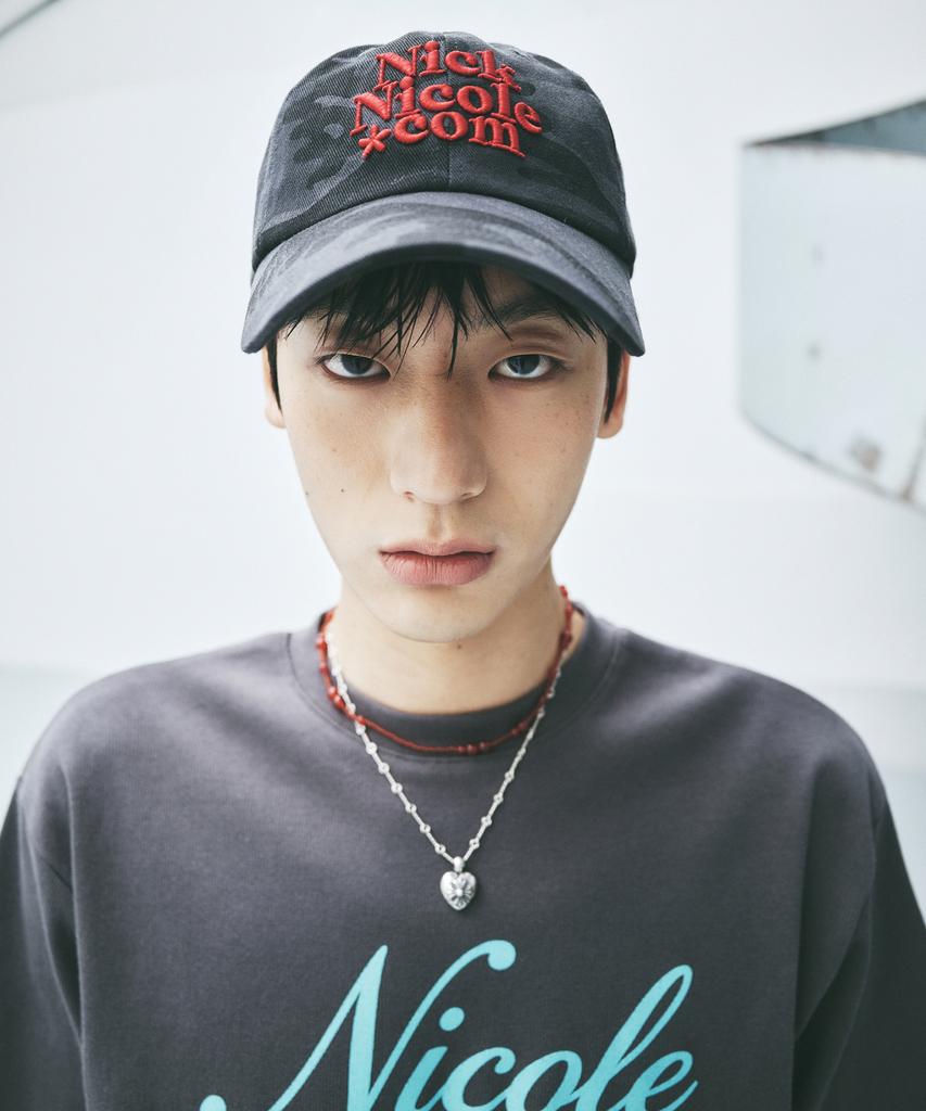 Nigaennikol Nn Dotcom Signature Ball Cap_Camo Black Red