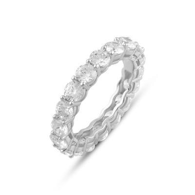 Inele de argint cu zirconii (2078777) 3,76 g. Titlu 925