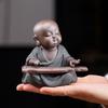 Zen Zisha Little Monk Tea Pet Figurine