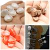 Guitar Tuners Machine Head Buttons White Pearl Tuning Key Small Square Buttons Set of 6 White pearl