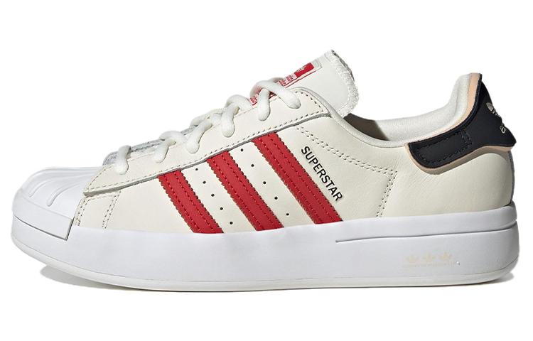 Superstar Wmns Adidas Originals Ayoon  Off White Scarlet  Women s HP9576 36