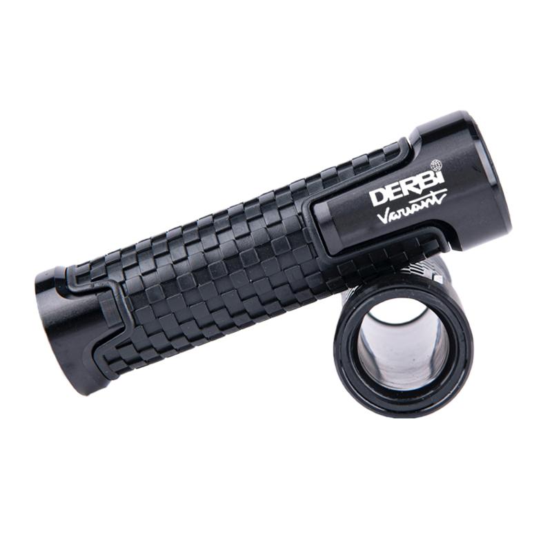 For DERBI DERBI VARIANT SPORT R Accessories Motorcycle Handlebar Grips CNC Aluminum Rubber Hand Thruster Grips