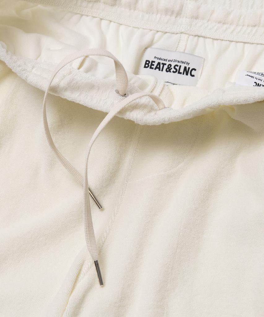 BEAT&SLNC Terry Wide Shorts (Butter)