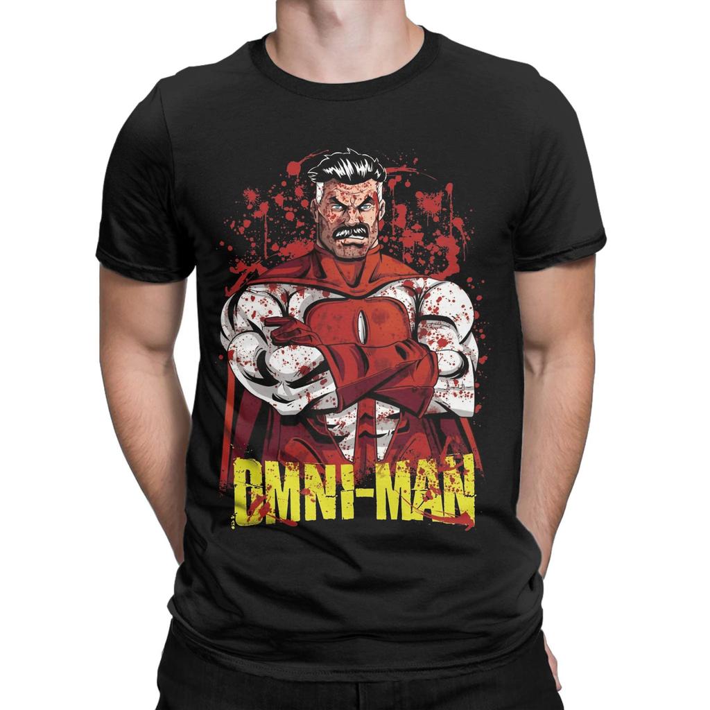 Oversized Tshirt Summer Invincible Hip Hop T Shirts Omni Ma 100 Cotton Tshirt For Unisex Y2k Funny Design Short Sleeve Clothes