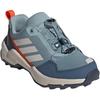 Adidas Terrex Ax4 Trendy Sports Non-Slip Wear-Resistant Low-Top Outdoor Shoes Kids Shoes Blue JI1508