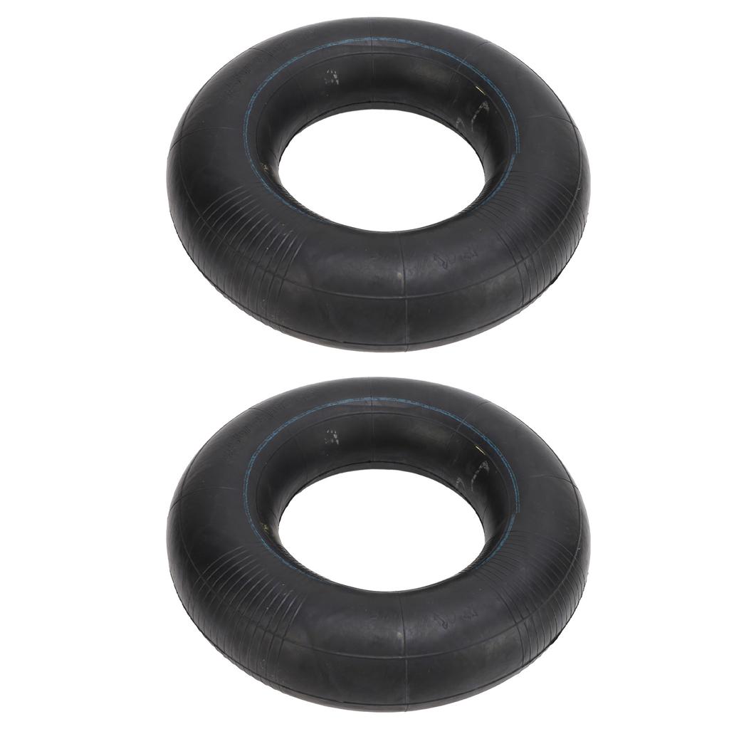 2PCS 3.50 4.00‑6 Tire with TR87 Bent Valve Stem Rubber for Wheelbarrows Go Kart ATV Snow Mowers Hand Trucks
