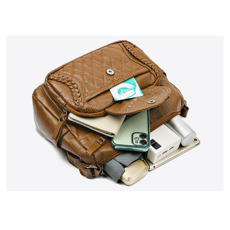 Freizeit Umhängetasche Mehrschichtig Gewebt