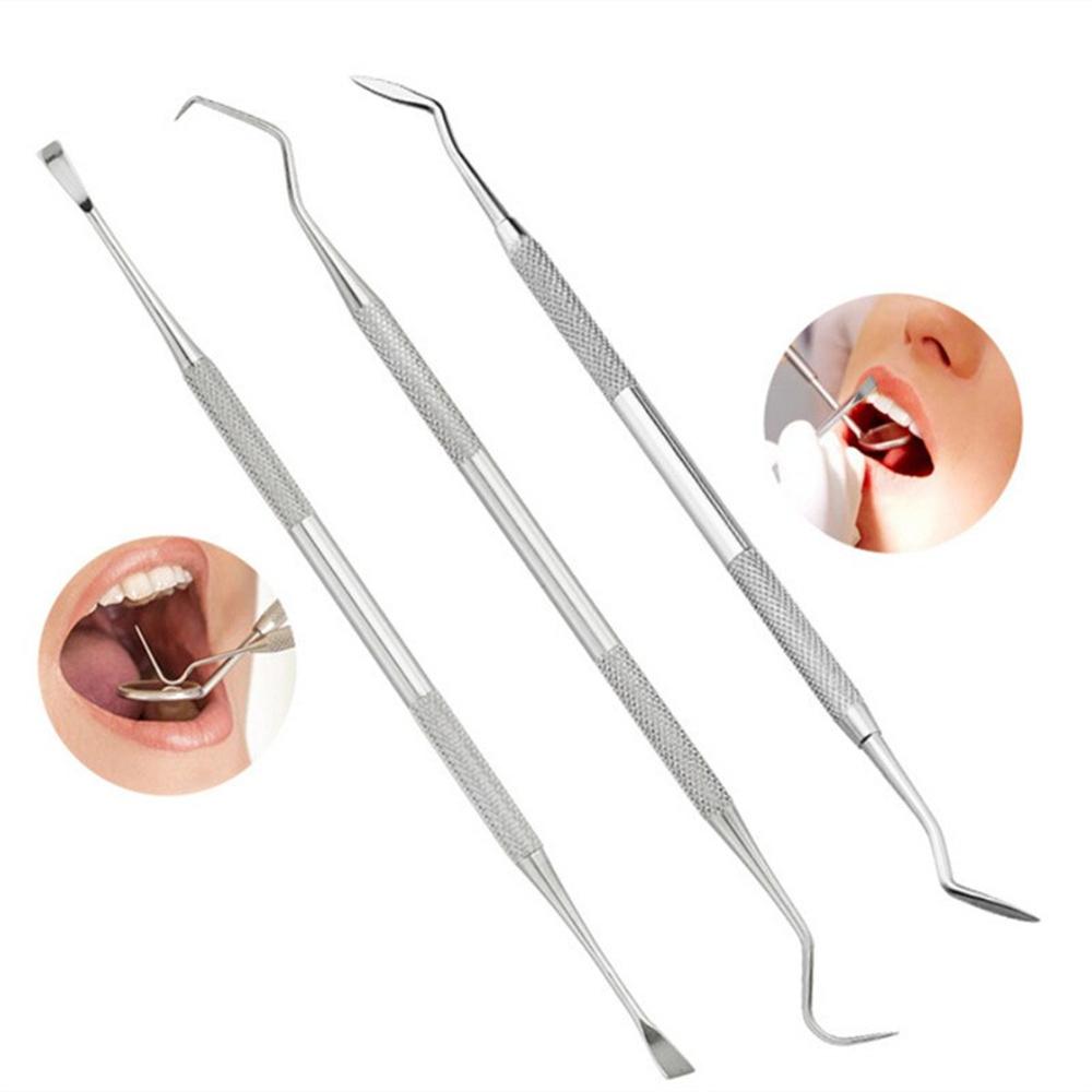 Dental Teeth Whitening Kit Dentist Tooth Plaque Calculus Tartar Remover Tool Set