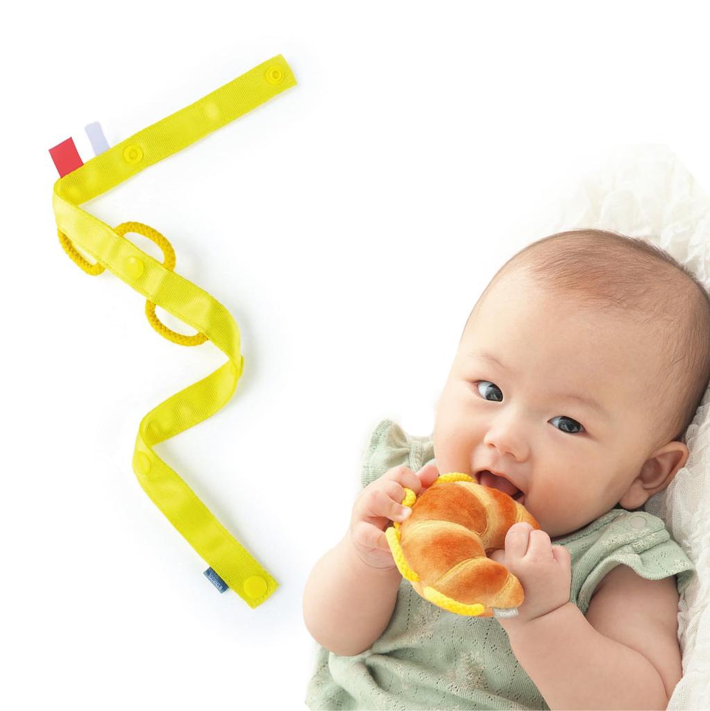 Shaol Recommended Set Wakka Rattle Wakka Strap Yellow 0 Years Old Baby Newborn Educational Toy First Toy Rattle Fall Prevention Lost Prevention Toy