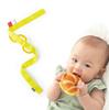 Shaol Recommended Set Wakka Rattle Wakka Strap Yellow 0 Years Old Baby Newborn Educational Toy First Toy Rattle Fall Prevention Lost Prevention Toy