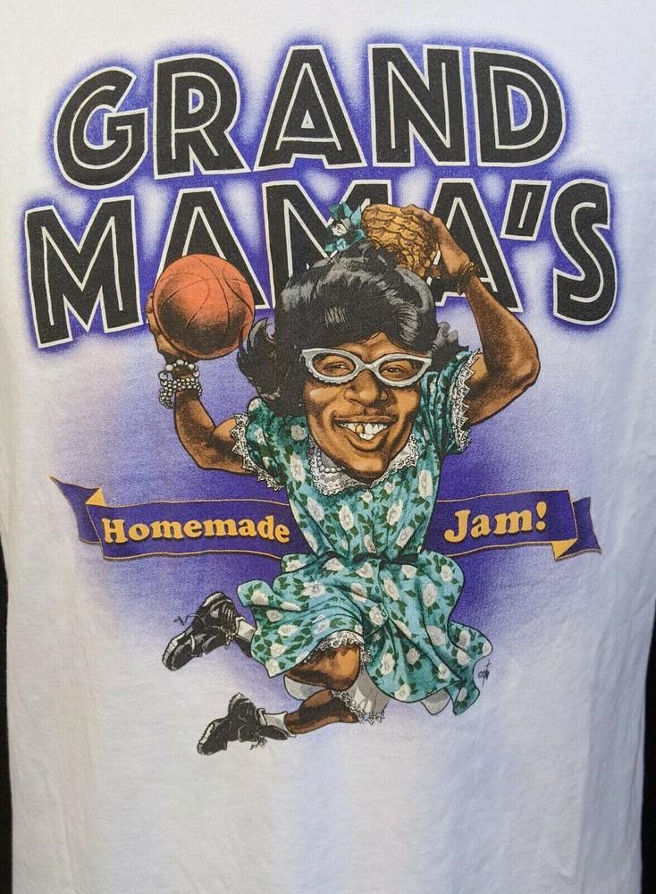 

Larry Johnson Grandma T-shirt White Short Sleeve All Size JJ3859 Unisex T-Shirt XL