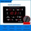 HANDUNYOULED HEC-168 LED Digital Wall Clock