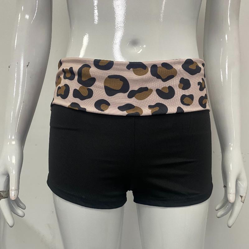 

European and American retro summer women s casual letter shorts S рожевий