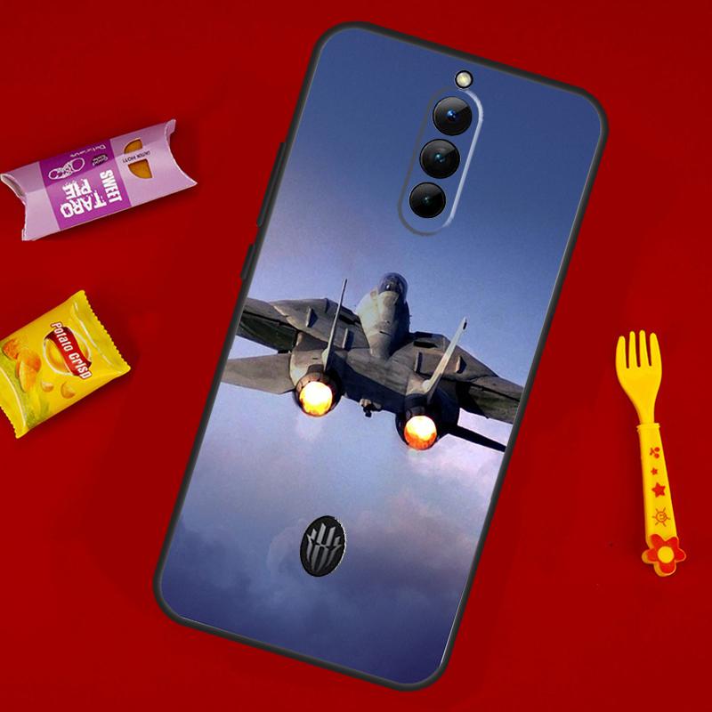 F14 Tomcat Fighter Case For ZTE Nubia Red Magic 10 Air 6 6S 7S For Red Magic 11 10 9 8 8S 9S 10S Pro Plus Cover