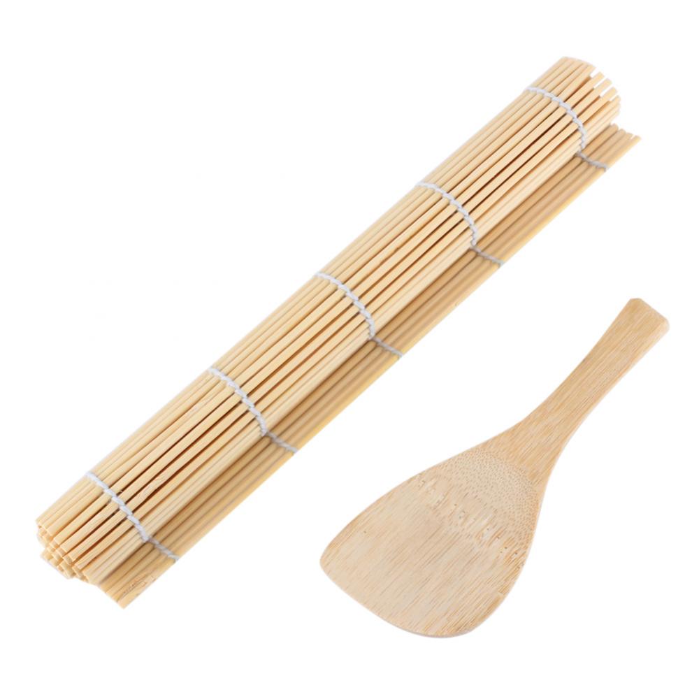 1/2/8 Stück DIY Küchen Sushi Maker Set Bambus Sushi Zubereitungswerkzeuge Kit für Sushi Reisroller Form Rolle Essstäbchen Kochwerkzeuge Set