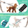 2 In 1 Two Dog Lead 360° Swivel Two Dog Traction Leash Nylon Double Dog Leash  Walk