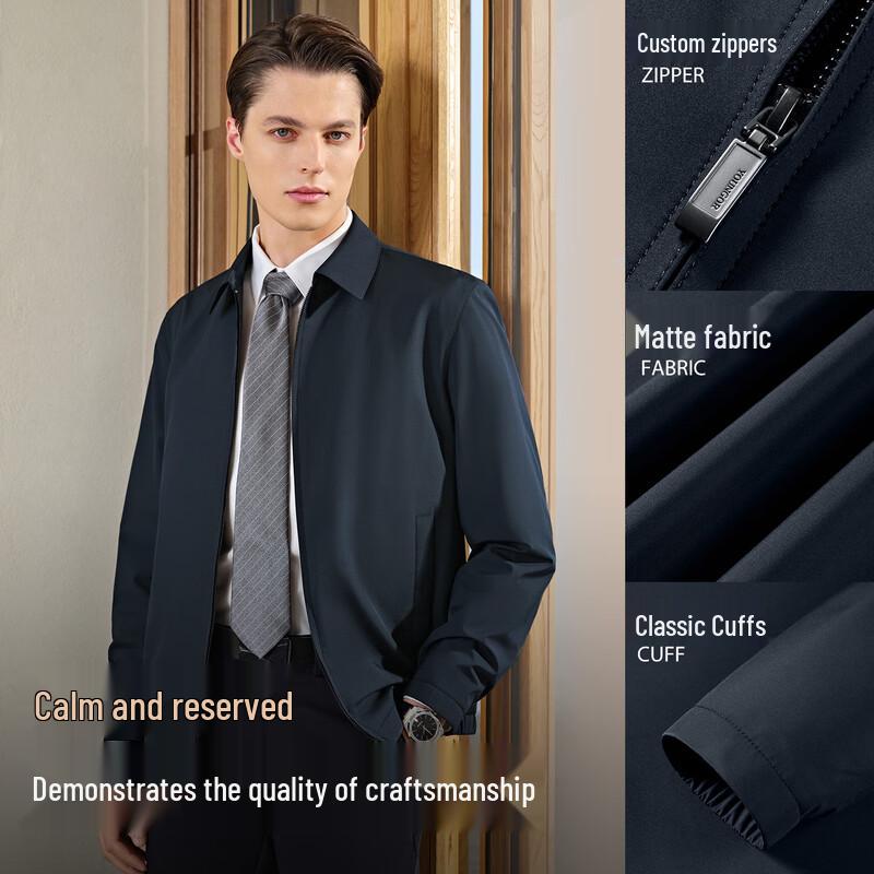 Youngor 2025 New Arrival Men's Executive Lapel Jacket