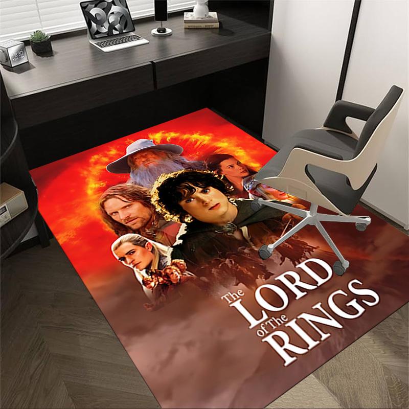 

1 шт. Ковер Властелин Колец, для Декора Дома и Офиса, Ковер под Офисное Кресло, Праздничный Подарок, Ковер для Конференц-зала L1269 60cm by 90cm