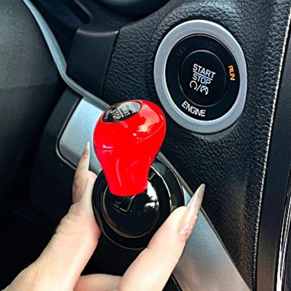 Zinco Lega di Zinco Materiale Avviamento a Pressione Bilanciere Joystick Retrò Decorazione Pulsante di Avvio a Tocco Singolo Regalo per Auto