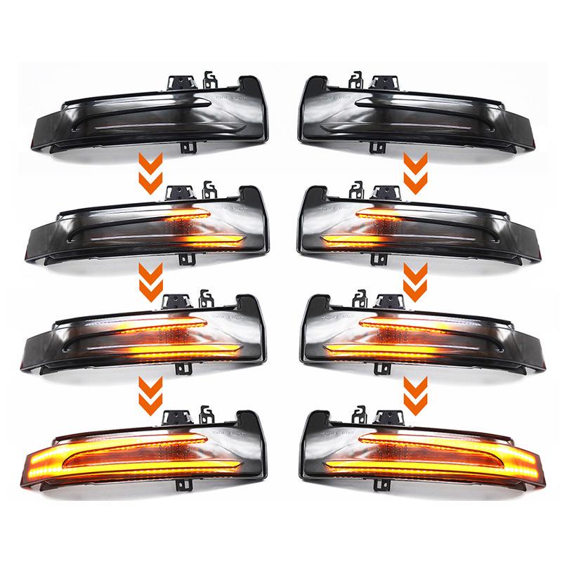 

Sequential Turn Signal for Mercedes-Benz W221/W212/W204/W176/W246/X156 Rearview Mirror Aviation Aluminum