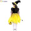 Halloween Clothes Children Witch Irregular Skirt Dress Witch Show Costume