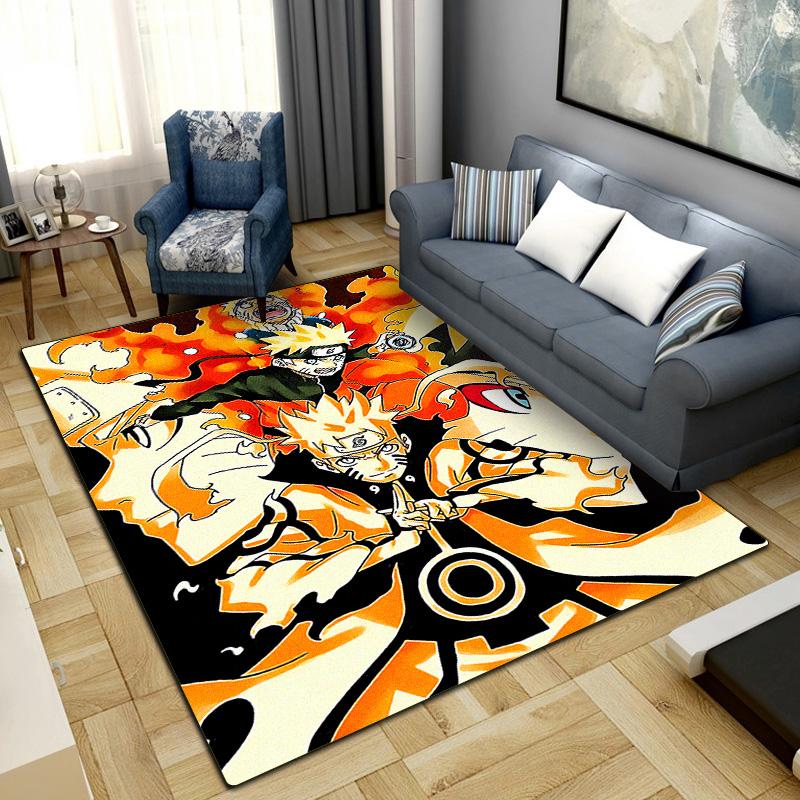 Anime-Naruto Area Carpet for Living Room Bedroom Home Decor Cool Movie Mat Floor Mat -65