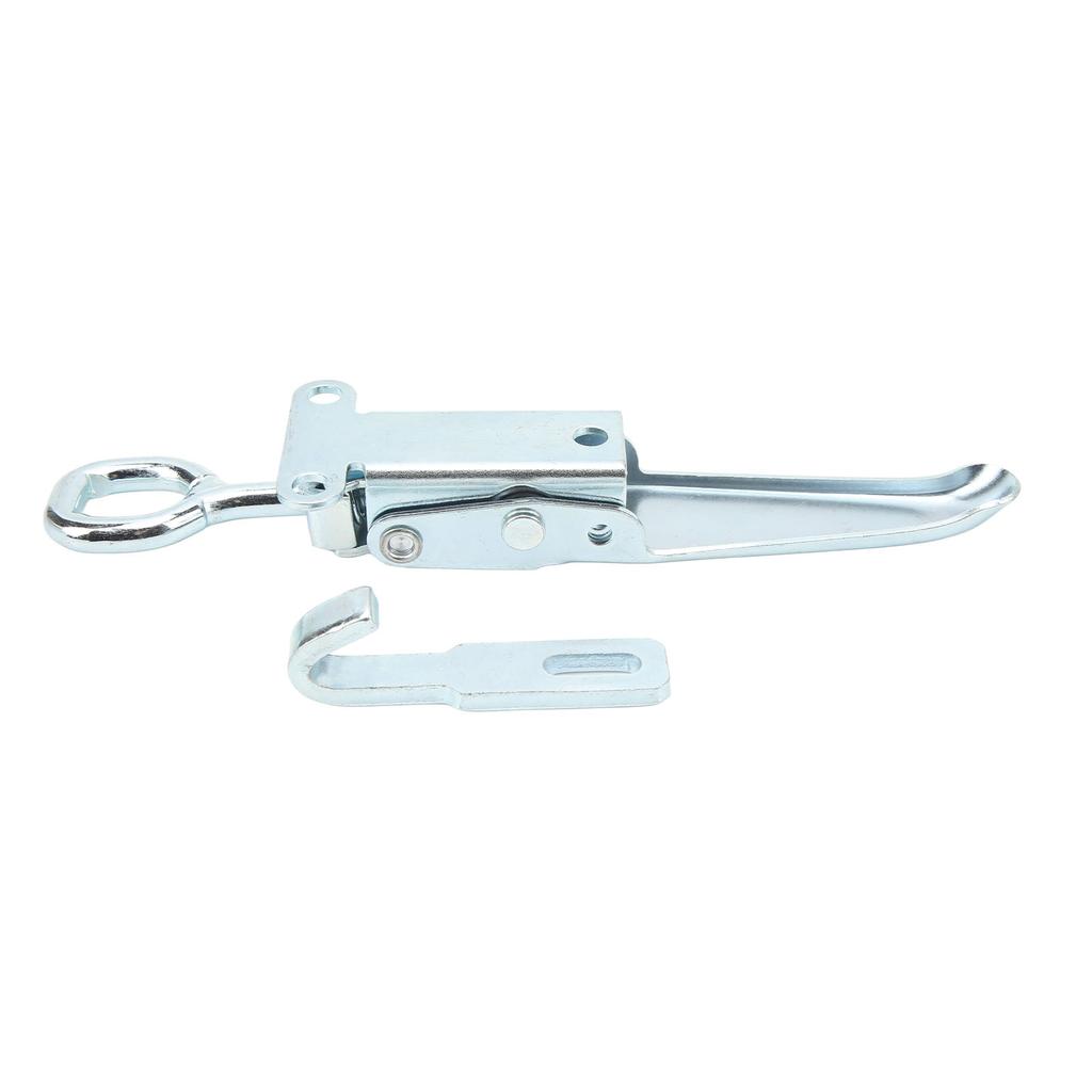 Trailer Spring Hasp Heavy Duty Galvanized Iron Door Handle Buckle Hasp Safety Lock Clamp Latch for RV Camper Caravan