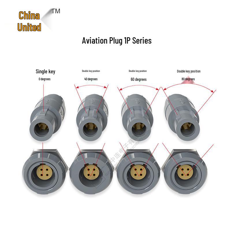 Plastic Self-Locking Push-Pull High-Frequency Multi-Core Aviation Connector