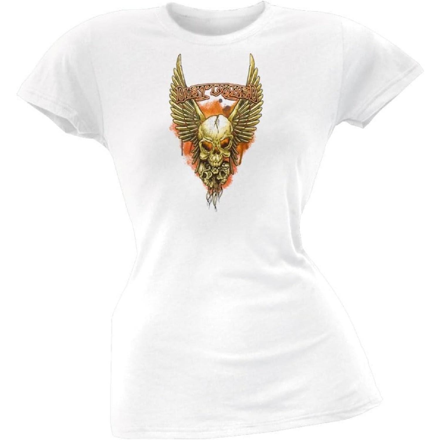 Disturbed - Wings Juniors T-Shirt S