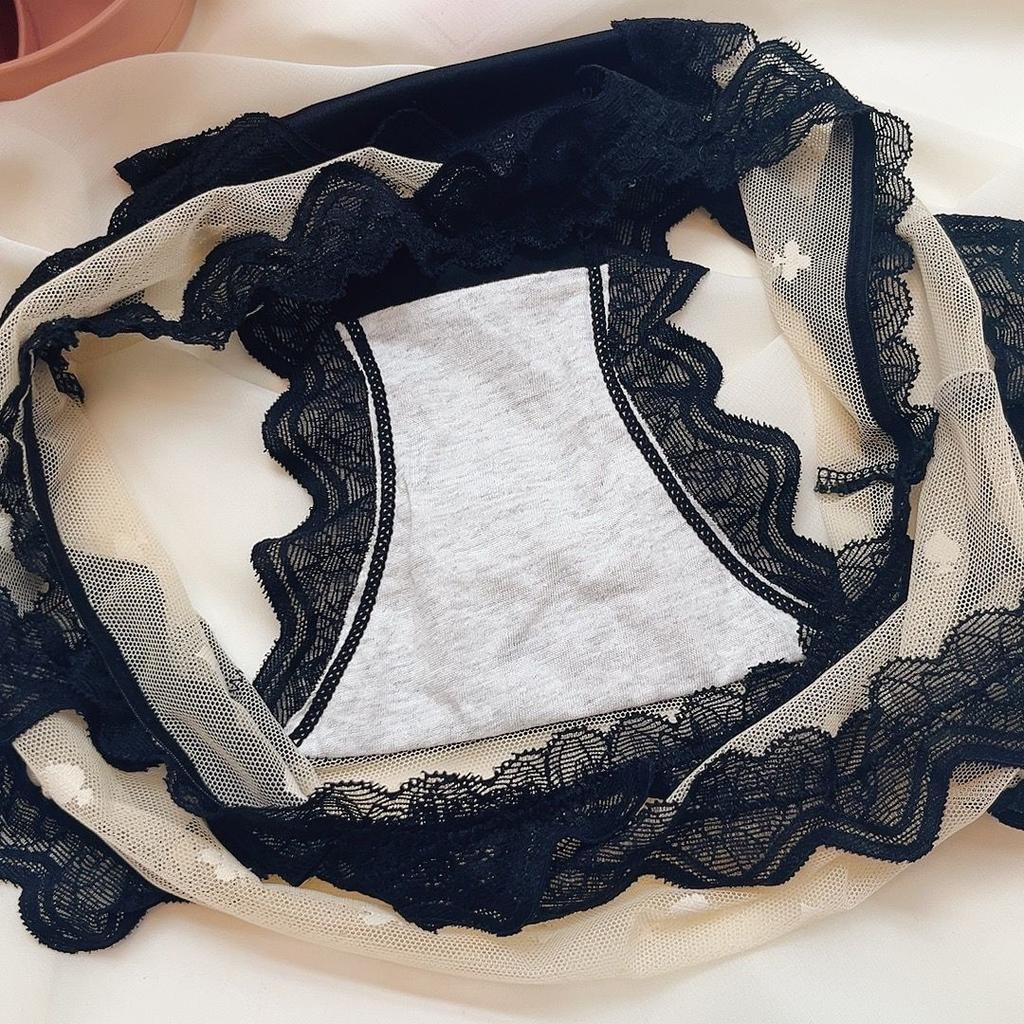 Ice Silk Seamless Underwear for Women Mid Waist Compression Hip Lifting Cold and Comfortable Naked Feeling Plus Size Women's Triangle Pants