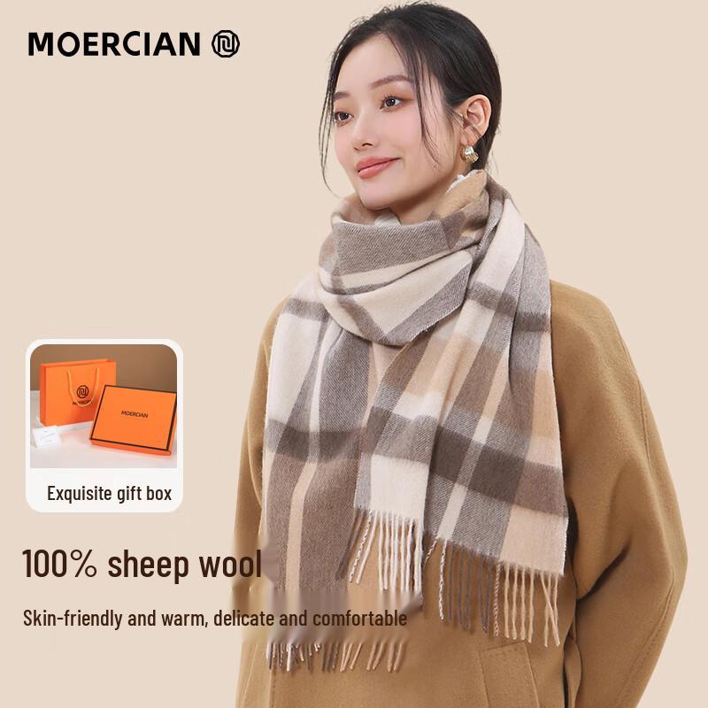 

Women s Luxury 100% Wool Scarf & Shawl