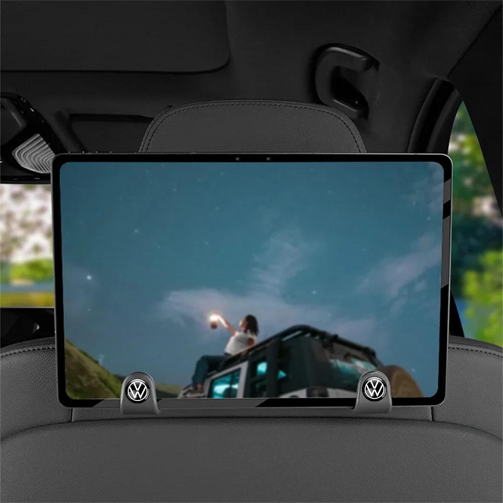 2/4Pcs Car Seat Back Hook Organizer Holder Storage Hanging Clips For Volkswagen VW R-line GTI R Golf Passat Magotan Tiguan Bora