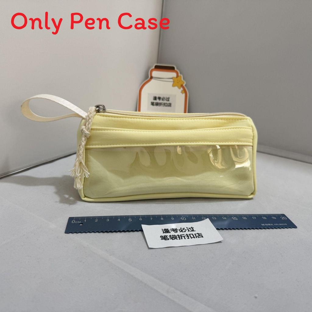 Style Large Capacity Pencil Case With Oxford Cloth For Students Storage Organizer