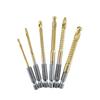 Hexagonal Shank Twist Drills High Speed Steel Cutting Drilling Serrated Drill Bit  Woodworking