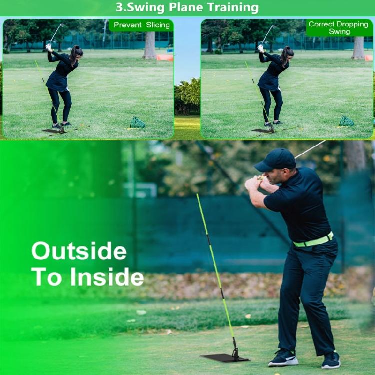 Golf Training Equipment For Swing Accuracy And Ball Striking Golf Practice Aid For Shot Alignment And Stance Improvement