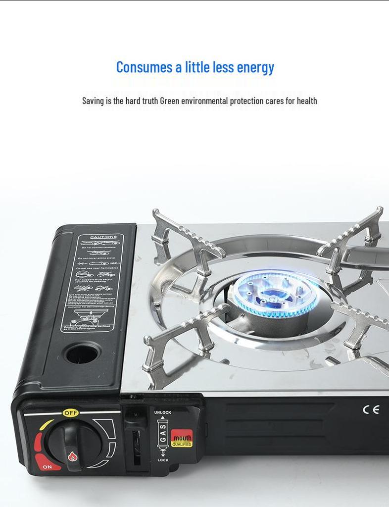 Doppelbrenner Tragbarer Gaskocher: Hochleistungs-Outdoor-Kochgeschirr